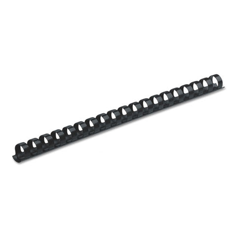 Plastic Comb Bindings, 1-2" Dia, 90 Sheet Capacity, Navy Blue, 100 Combs-pack