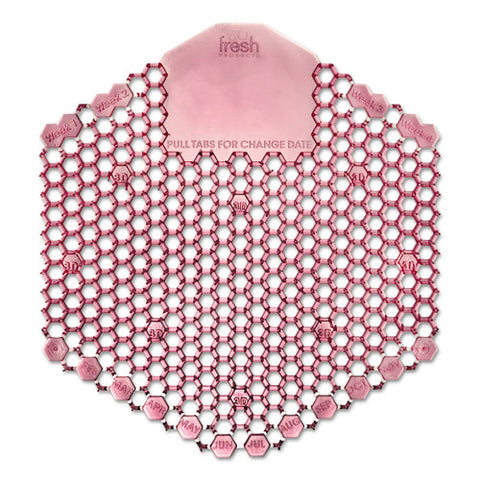 Wave 3d Urinal Deodorizer Screen, Red, Spiced Apple Fragrance, 10 Screens-box