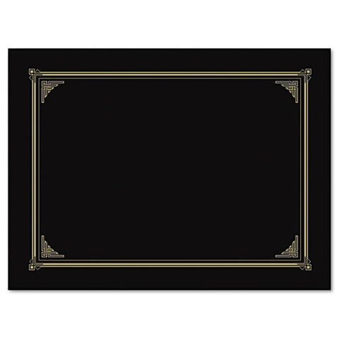 Certificate-document Cover, 12 1-2 X 9 3-4, Metallic Gray, 6-pack