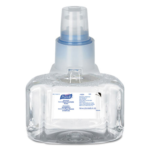 Advanced Foam Hand Sanitizer, Ltx-7, 700 Ml Refill, 3-carton