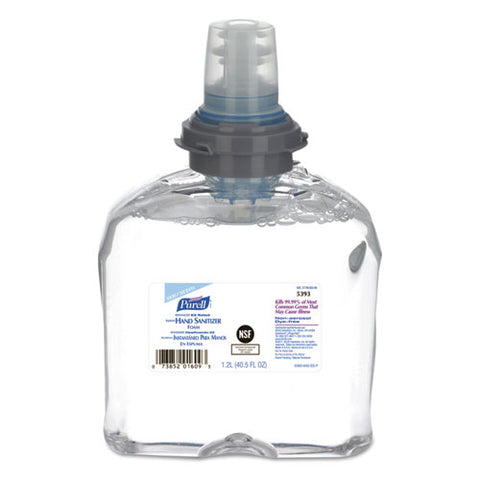 Advanced E-3 Rated Foam Hand Sanitizer, 1200 Ml Refill, 2-carton