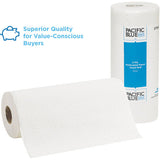 Pacific Blue Select Two-ply Perforated Paper Kitchen Roll Towels, 11 X 8.8, White, 85-roll, 30 Rolls-carton