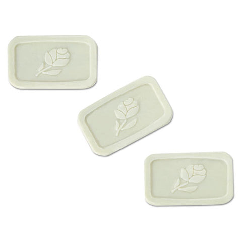 Unwrapped Amenity Bar Soap, Fresh Scent, #1 1-2, 500-carton