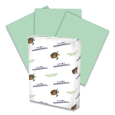 Colors Print Paper, 20lb, 8.5 X 11, Green, 500-ream