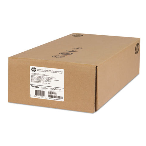 Everyday Adhesive Matte Polypropylene, 2" Core, 24" X 75 Ft, Matte White, 2-pack