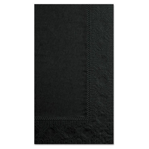 Dinner Napkins, 2-ply, 15 X 17, Black, 1000-carton