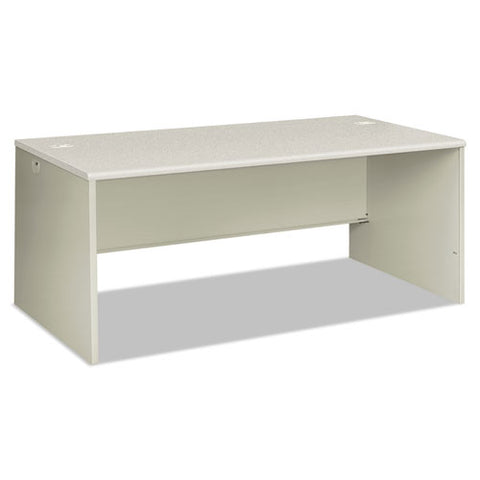 38000 Series Desk Shell, 72" X 36" X 30", Light Gray-silver
