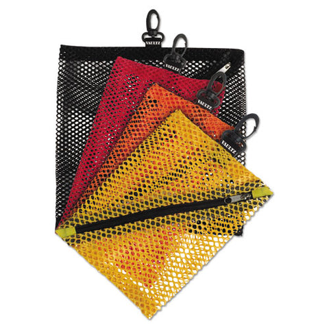 Mesh Storage Bags, Assorted Colors, 4-pk