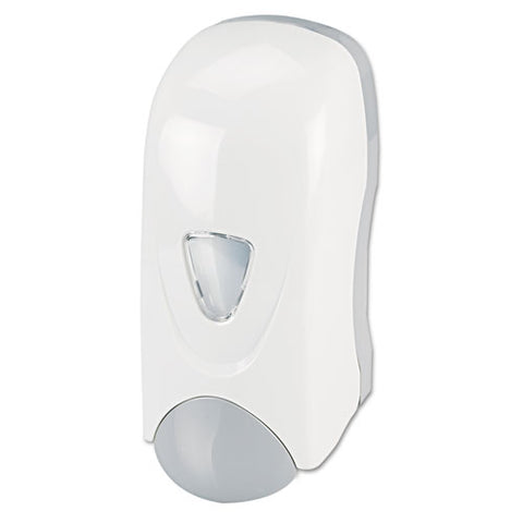 Foam-eeze Bulk Foam Soap Dispenser With Refillable Bottle, 1,000 Ml, 4.88 X 4.75 X 11, White-gray