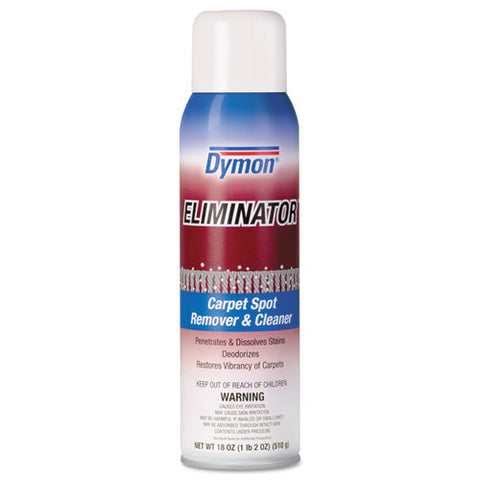 Eliminator Carpet Spot And Stain Remover, 18 Oz Aerosol Spray, 12-carton