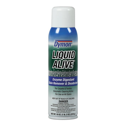 Liquid Alive Carpet Cleaner-deodorizer, 20 Oz Aerosol Spray, 12-carton