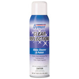 Clear Reflections Mirror And Glass Cleaner, 20 Oz Aerosol Spray, 12-carton
