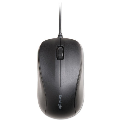 Wired Usb Mouse For Life, Usb 2.0, Left-right Hand Use, Black