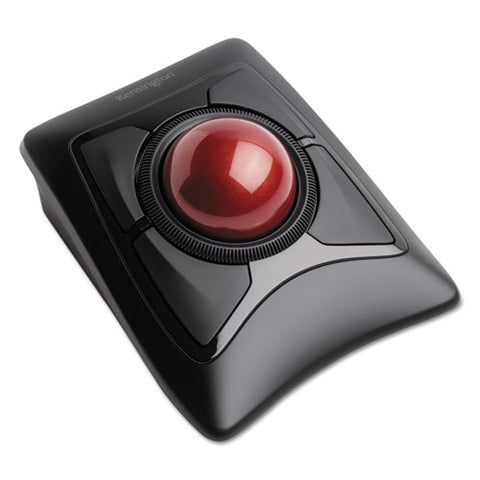 Expert Mouse Wireless Trackball, 2.4 Ghz Frequency-30 Ft Wireless Range, Left-right Hand Use, Black