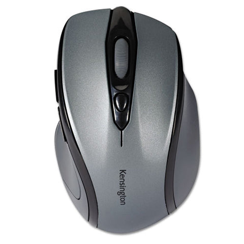 Pro Fit Mid-size Wireless Mouse, 2.4 Ghz Frequency-30 Ft Wireless Range, Right Hand Use, Gray