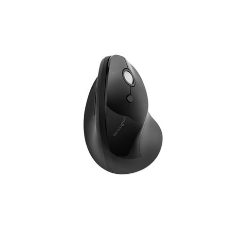 Pro Fit Ergo Vertical Wireless Mouse, 2.4 Ghz Frequency-65.62 Ft Wireless Range, Right Hand Use, Black