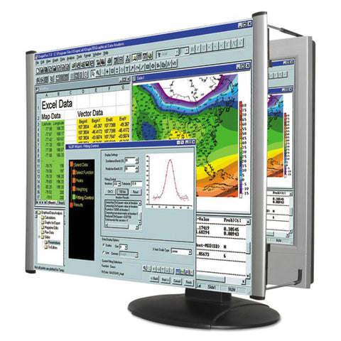 Lcd Monitor Magnifier Filter, Fits 24" Widescreen Lcd, 16:9-16:10 Aspect Ratio
