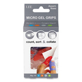 Tippi Micro-gel Fingertip Grips, Assorted Sizes, 10-pack