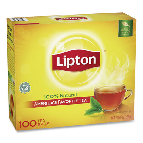 Tea Bags, Regular, 100-box