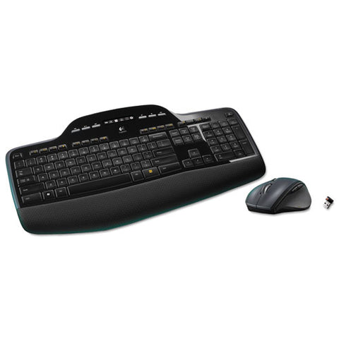 Mk710 Wireless Keyboard + Mouse Combo, 2.4 Ghz Frequency-30 Ft Wireless Range, Black