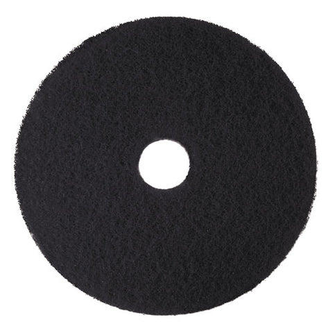 Low-speed High Productivity Floor Pads 7300, 18" Diameter, Black, 5-carton