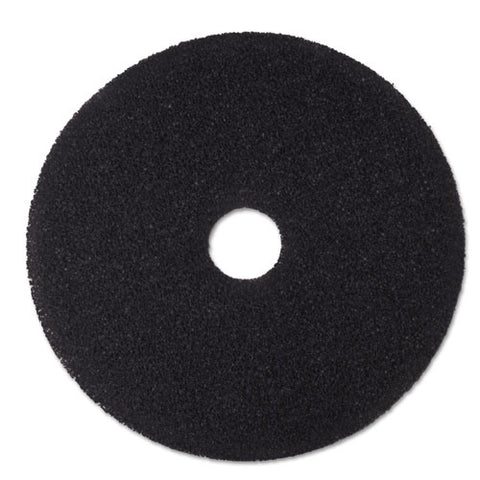 Low-speed Stripper Floor Pad 7200, 20" Diameter, Black, 5-carton