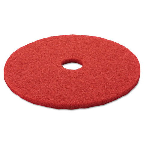 Low-speed Buffer Floor Pads 5100, 20" Diameter, Red, 5-carton
