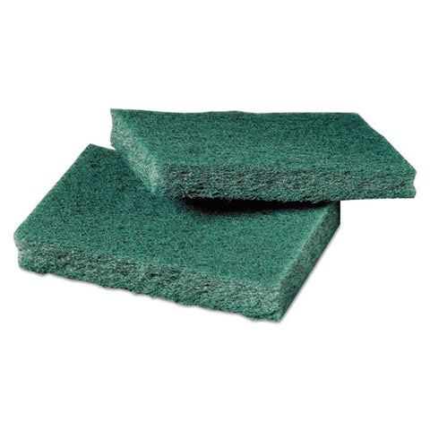General Purpose Scrub Pad, 3 X 4 1-2, Green, 40 Per Box-2 Boxes Per Carton