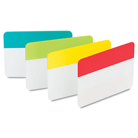 Tabs, 1-5-cut Tabs, Assorted Colors, 2" Wide, 24-pack