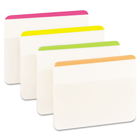 Tabs, Lined, 1-5-cut Tabs, Assorted Brights, 2" Wide, 24-pack