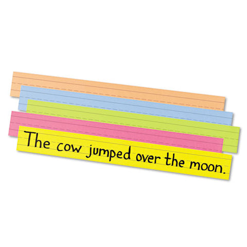 Sentence Strips, 24 X 3, Assorted Bright Colors, 100-pack