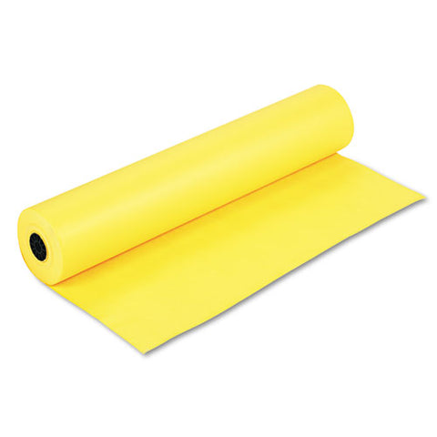 Rainbow Duo-finish Colored Kraft Paper, 35lb, 36" X 1000ft, Canary