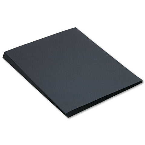 Construction Paper, 58lb, 18 X 24, Black, 50-pack