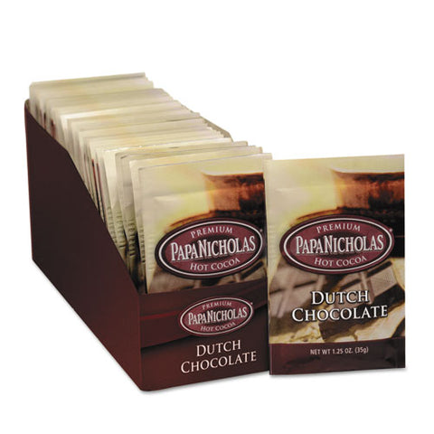 Premium Hot Cocoa, Dutch Chocolate, 24-carton