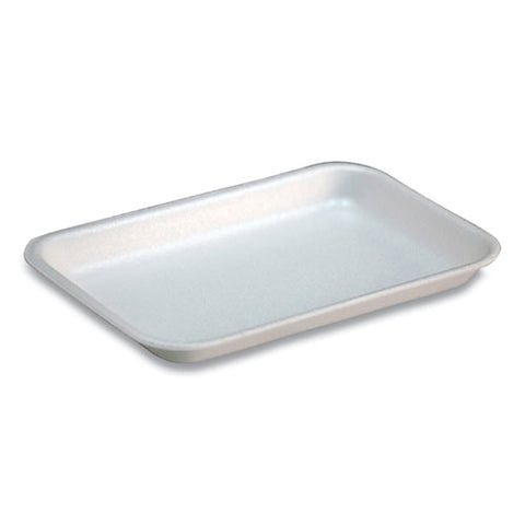 Supermarket Trays, #17s, 8.3 X 4.8 X 0.65, White, 1,000-carton