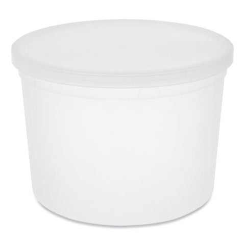 Delitainer Microwavable Container Bulk, 64 Oz, 4.5 X 4.5 X 6.35, Natural, 120-carton