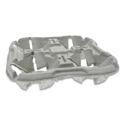 Earthchoice Four-cup Carrier, 8-46 Oz, Four Cups, 132-carton