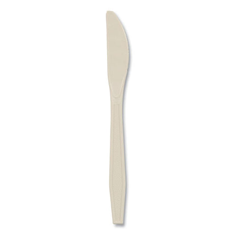 Earthchoice Psm Cutlery, Heavyweight, Knife, 7.5", Tan, 1,000-carton