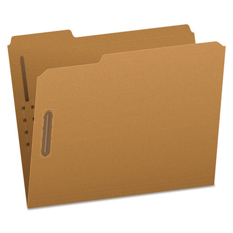 Kraft Folders With Two Fasteners, 1-3-cut Tabs, Letter Size, Kraft, 50-box