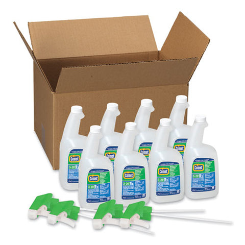 Disinfecting-sanitizing Bathroom Cleaner, 32 Oz Trigger Spray Bottle, 8-carton