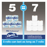 Commercial Bathroom Tissue, Septic Safe, Individually Wrapped, 2-ply, White, 450 Sheets-roll, 75 Rolls-carton
