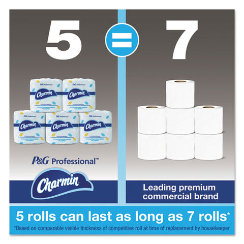 Commercial Bathroom Tissue, Septic Safe, Individually Wrapped, 2-ply, White, 450 Sheets-roll, 75 Rolls-carton