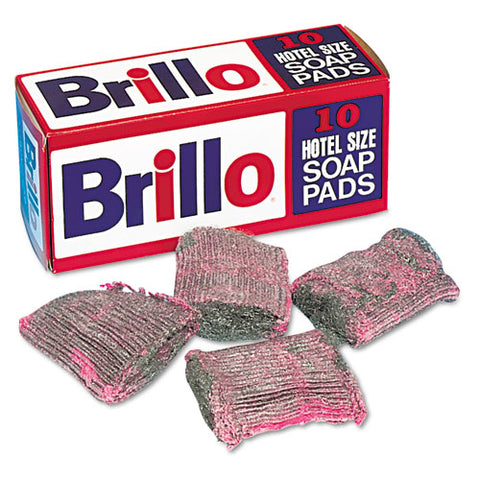 Hotel Size Steel Wool Soap Pad, 10-box, 120-carton
