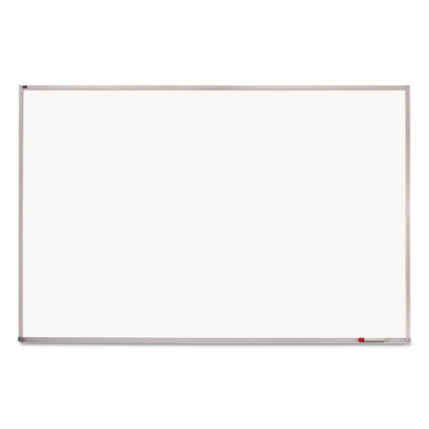 Porcelain Magnetic Whiteboard, 96 X 48, Aluminum Frame
