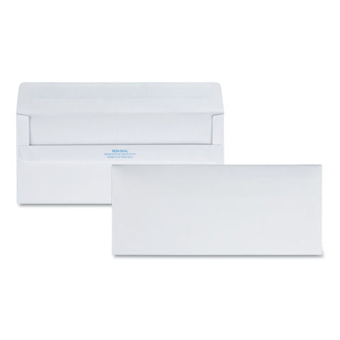 Redi-seal Envelope, #10, Commercial Flap, Redi-seal Closure, 4.13 X 9.5, White, 500-box