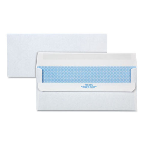 Redi-seal Envelope, #10, Commercial Flap, Redi-seal Closure, 4.13 X 9.5, White, 500-box