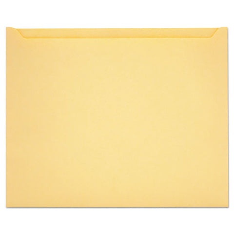 Paper File Jackets, Letter Size, Buff, 100-box