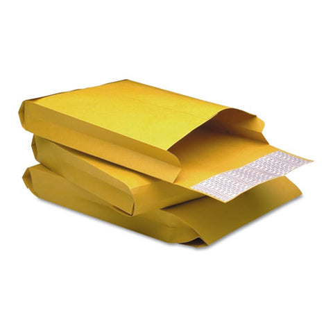 Redi-strip Kraft Expansion Envelope, #10 1-2, Square Flap, Redi-strip Closure, 9 X 12, Brown Kraft, 25-pack