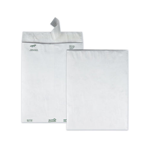 Catalog Mailers, Dupont Tyvek, #12 1-2, Square Flap, Redi-strip Closure, 9.5 X 12.5, White, 100-box