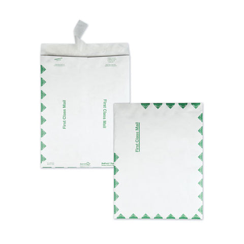 Catalog Mailers, Dupont Tyvek, #13 1-2, Squar Flap, Redi-strip Closure, 10 X 13, White, 100-box